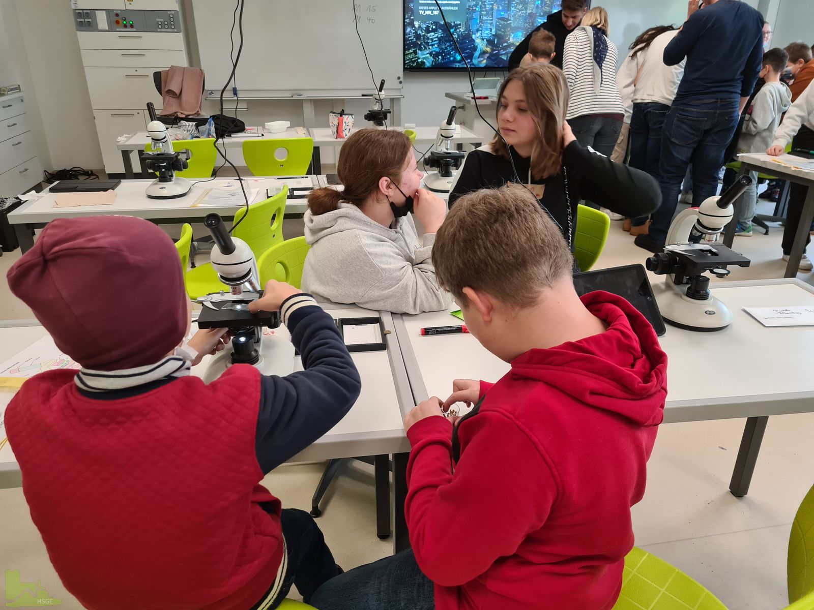 Kleine Forscher an der Hardenstein-Gesamtschule